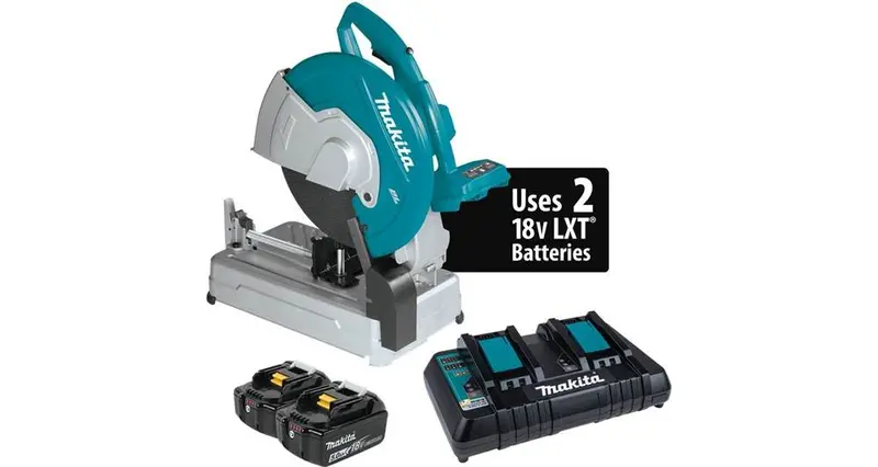 Makita Xwl01Pt 36V Lxt Brushless 14-Inch Cut-Off Saw Kit With 5.0Ah Battery – 2021 1