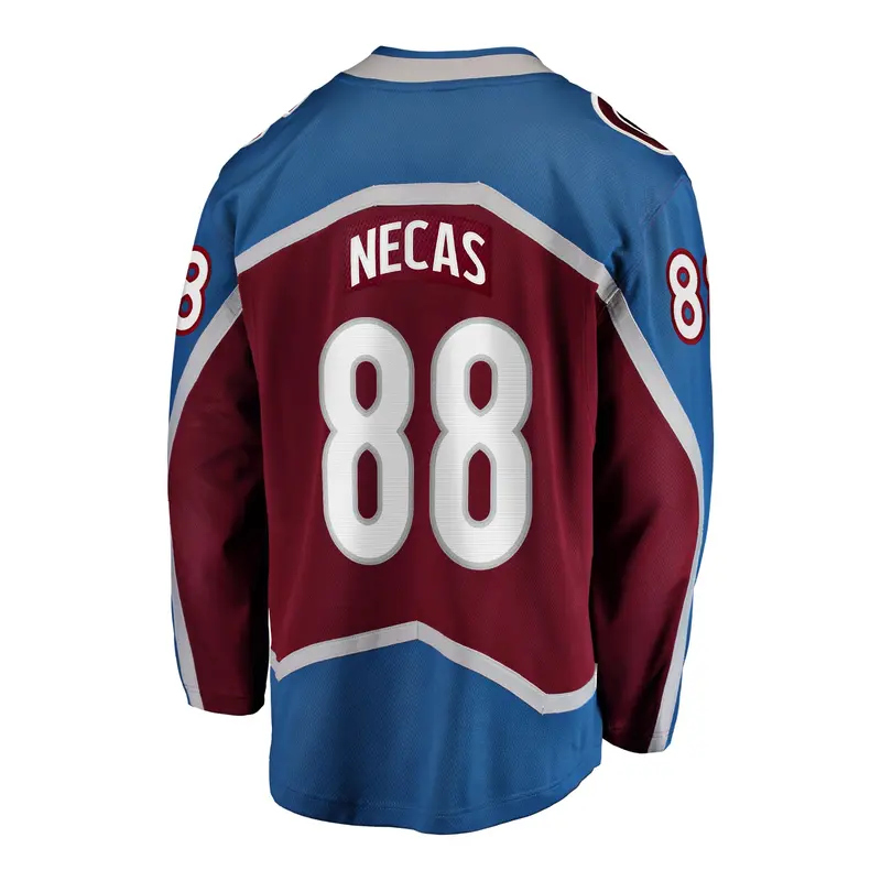 Martin Necas #88 Colorado Avalanche Breakaway Home Jersey 1