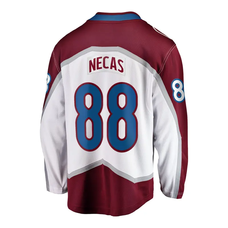 Martin Necas #88 Colorado Avalanche Breakaway Road Jersey 1