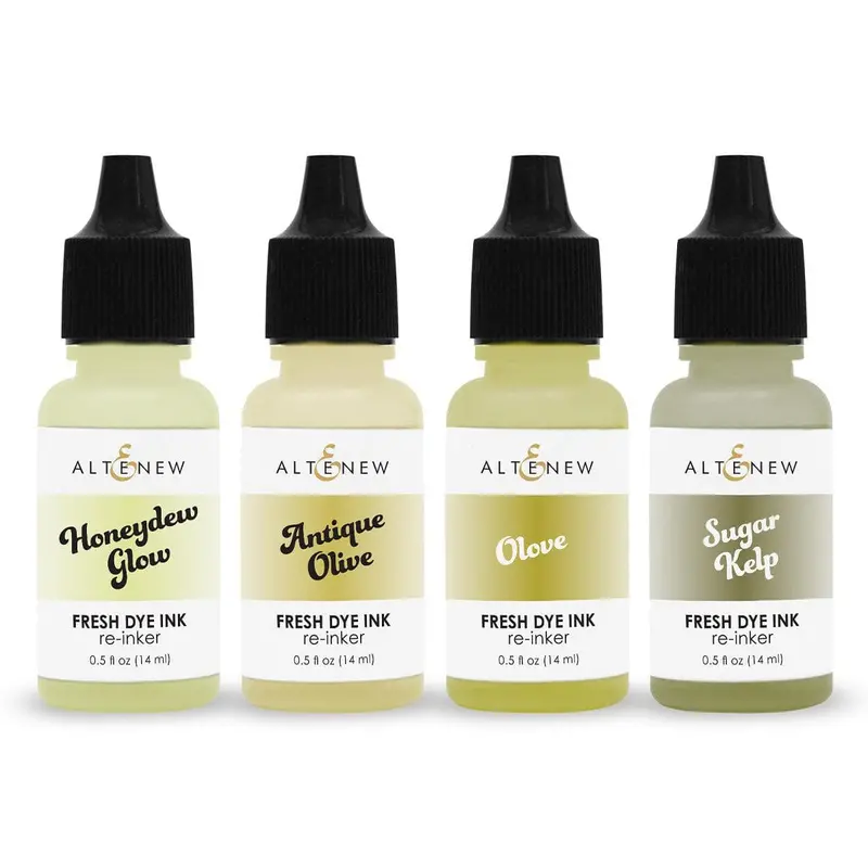 Mediterranean Glow Fresh Dye Ink Reinker – Refill For Vibrant Projects 1