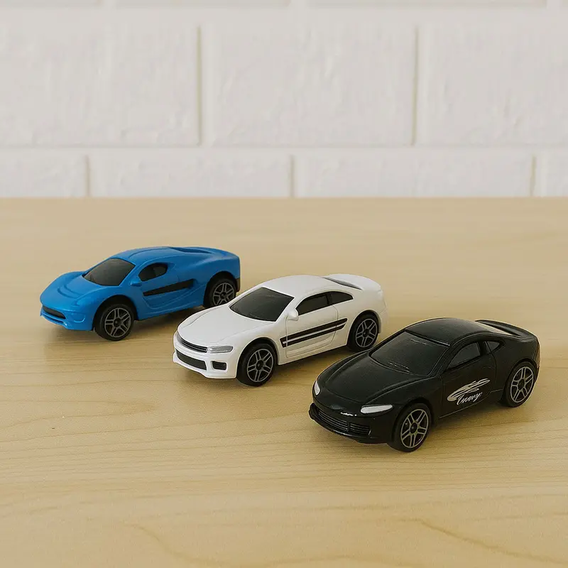 Mini Racers Die-Cast Car Set – 3-Piece Metal Toy Vehicle Collection 1