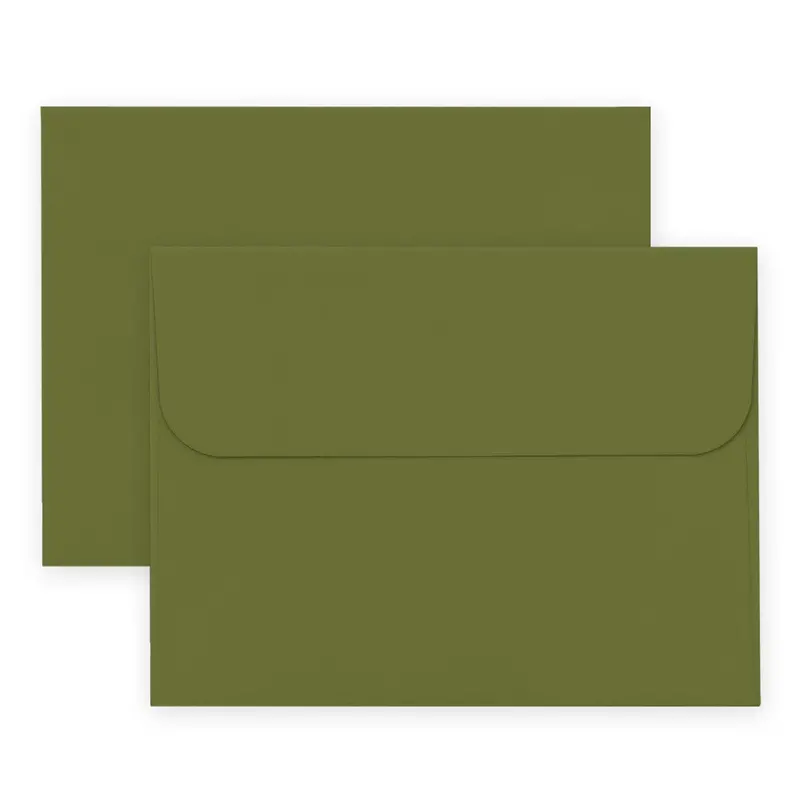 Moss Green Envelopes – Pack Of 12 1