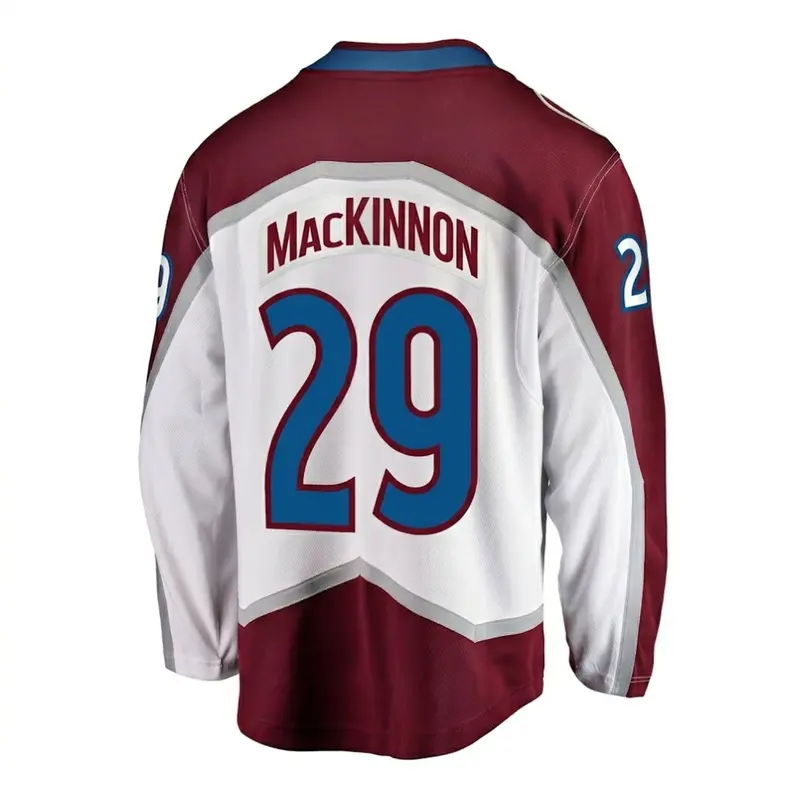 Nathan Mackinnon #29 (A) Colorado Avalanche Breakaway Road Jersey 1