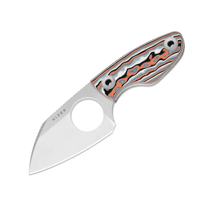 Nightjar Folding Knife – Vortex Micarta Handle With Satin-Finished Aus-10 Blade 1