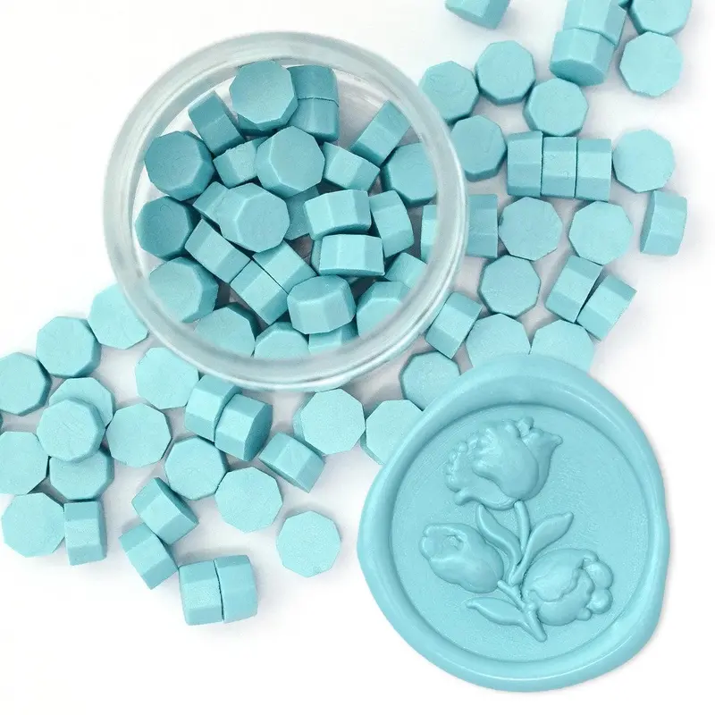 Ocean Mist Metallic Wax Beads 1