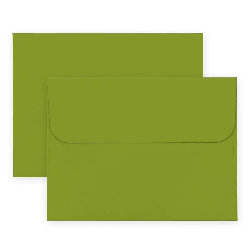 Olive Drab Envelopes – Pack Of 12 1