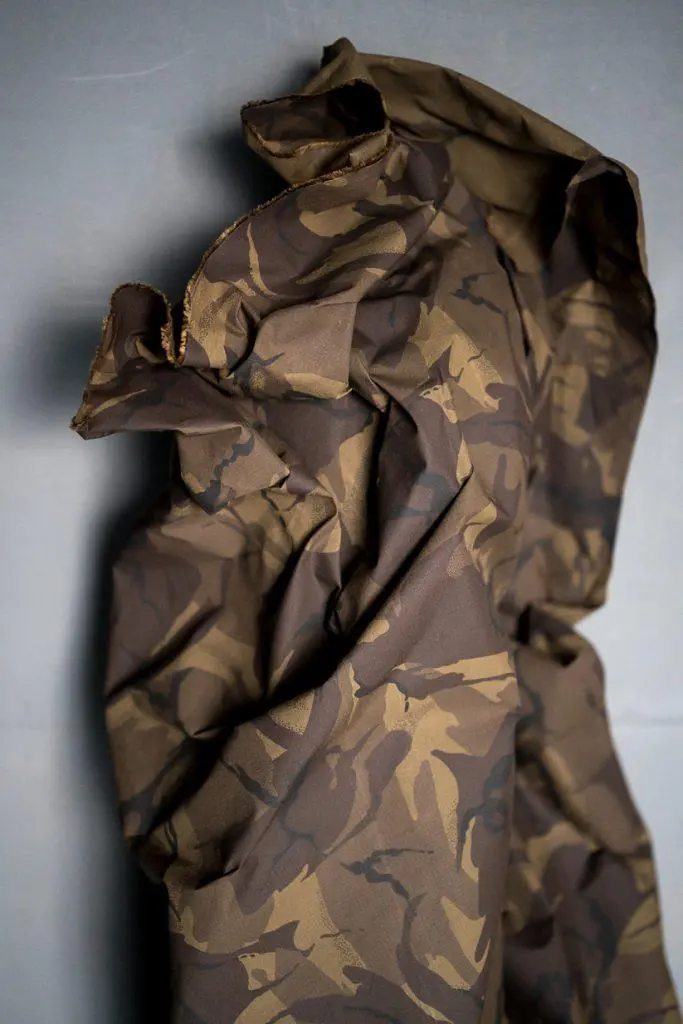 Organic Dry Oilskin Jacket – Camo Print 1