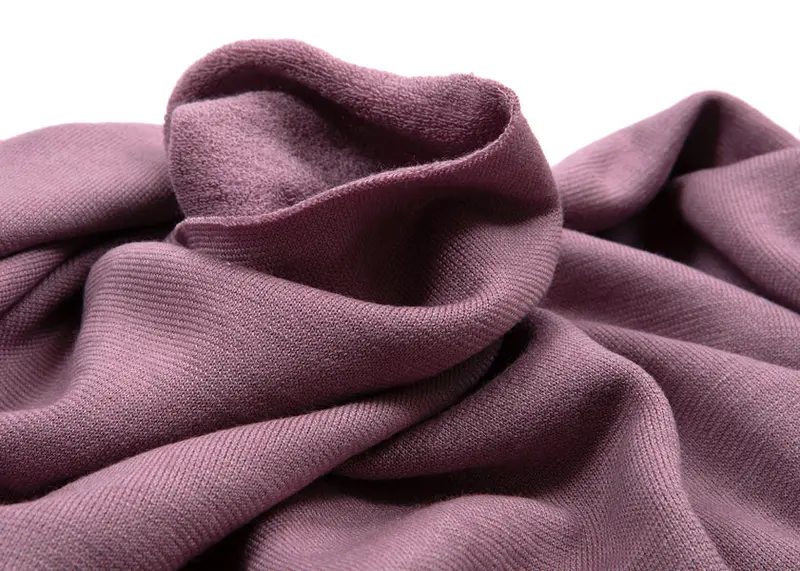 Organic Wool–Silk Terry In Lilac Rose (Mulesing-Free, Gots-Certified) 1
