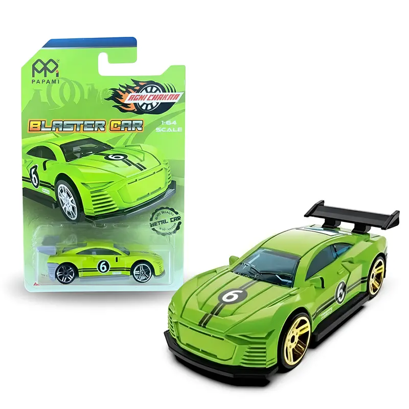 Papami Agnichakra Blaster Die-Cast Toy Car – 1:64 Scale Metal Model For Children (Am6713) 1
