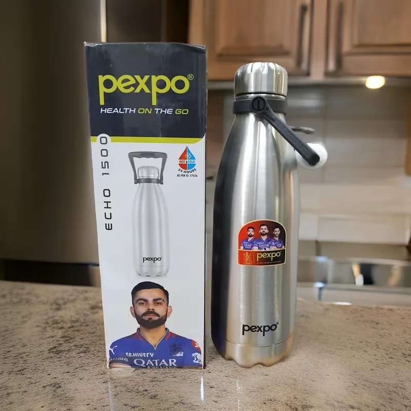 Pexpo Echo Stainless Steel Thermal Bottle – 1500 Ml Durable Build 1