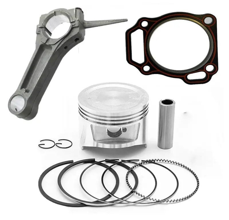 Piston Kit With Connecting Rod And Head Gasket For Honda Gx390 13Hp 1