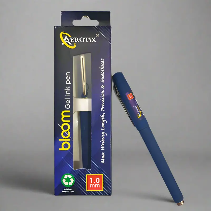 Plastic Bloom Gel Ink Pen – 1.0 Mm Fine Point Smooth-Writing Writing Instrument 1