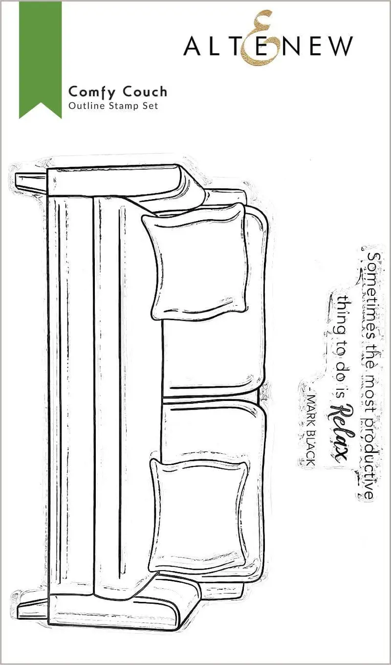 Plush Sofa Stamp Design 1