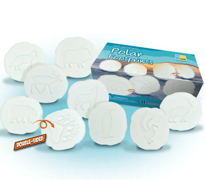 Polar Animal Footprint Investigation Kit 1