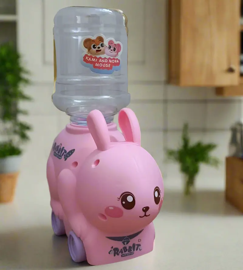 Rabbit-Specific Gravity-Fed Water Dispenser – Pet Hydration Accessory 1