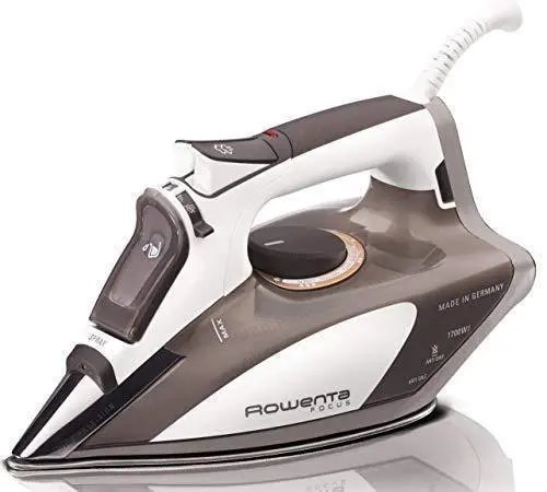 Rowenta Dw5080 Limited Edition Micro Steam Iron – 1700W, Stainless Steel Soleplate, 400 Steam Holes, Auto-Off Feature (Brown) 1