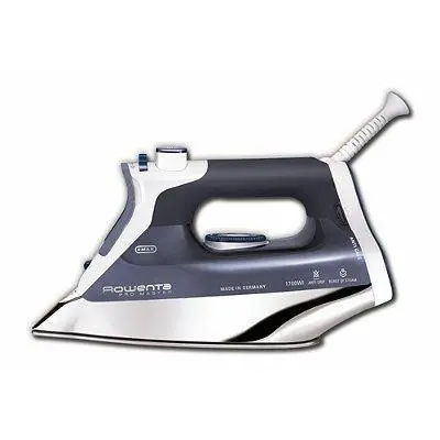Rowenta Dw8080 Professional Micro Steam Iron – 1700W, Stainless Steel Soleplate, 400 Steam Holes, Auto-Shutoff (Blue) 1