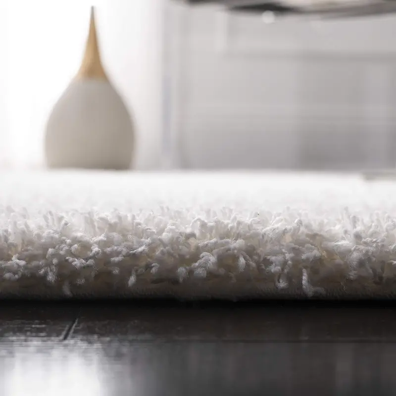 Safavieh California Premium Shag White Runner Rug – 2'3" X 15' 1