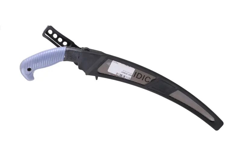Saidico Comfort-Grip Curved Pruning Saw – Blue-Handled, Ergonomic Design With Scabbard 1