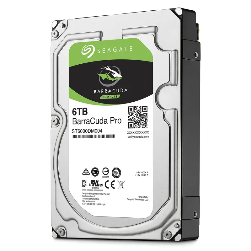 Seagate Barracuda Pro 6Tb Internal Hard Drive – 7200Rpm, 256Mb Cache, Ideal For Desktops & Nas Systems (St6000Dm004) 1