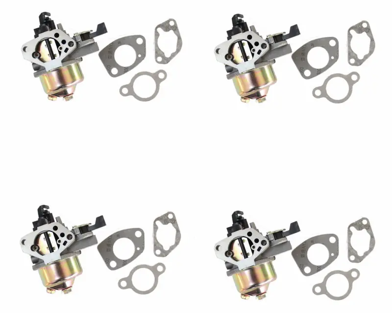 Set Of Four Carburetors With Gasket Kits For Honda Gx340 11Hp Engines 1