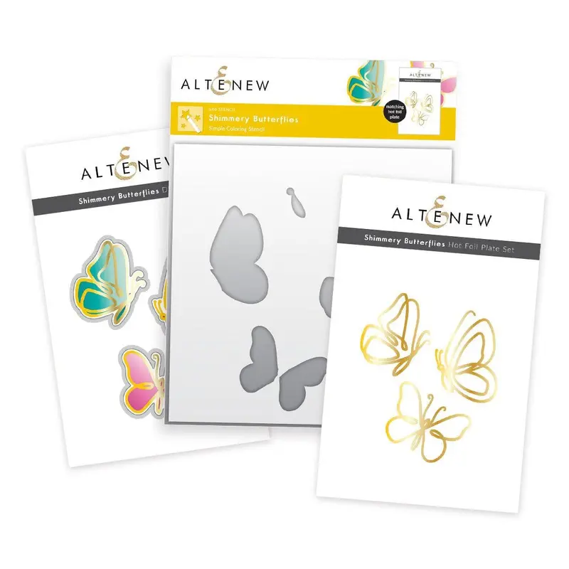 Shimmering Butterfly Die Cut Collection 1