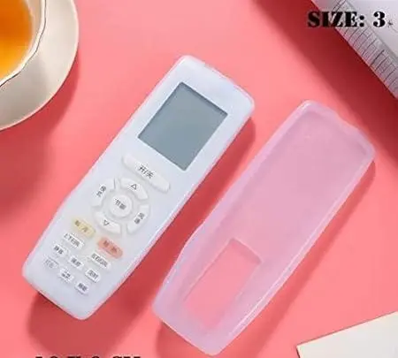 Silicone Ac Remote Control Protective Cover – Slim & Flexible Pouch (Small Size) 1