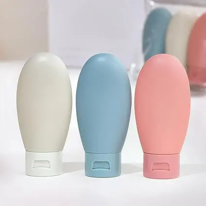 Silicone Travel Toiletry Bottles – 3-Piece Leak-Proof Set 1