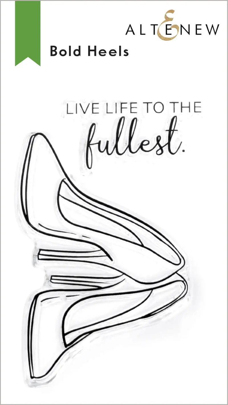 Statement Heel Outline Stamp Set 1
