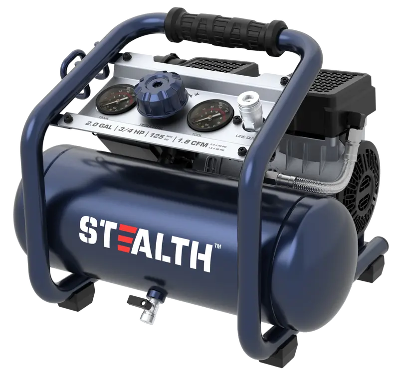 Stealth 2-Gallon Portable Hot Dog Air Compressor 1