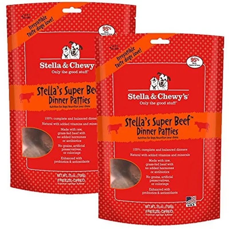 Stella & Chewy’S Beef Dinner For Dogs – 25-Ounce Freeze-Dried Entree, 2-Pack 1