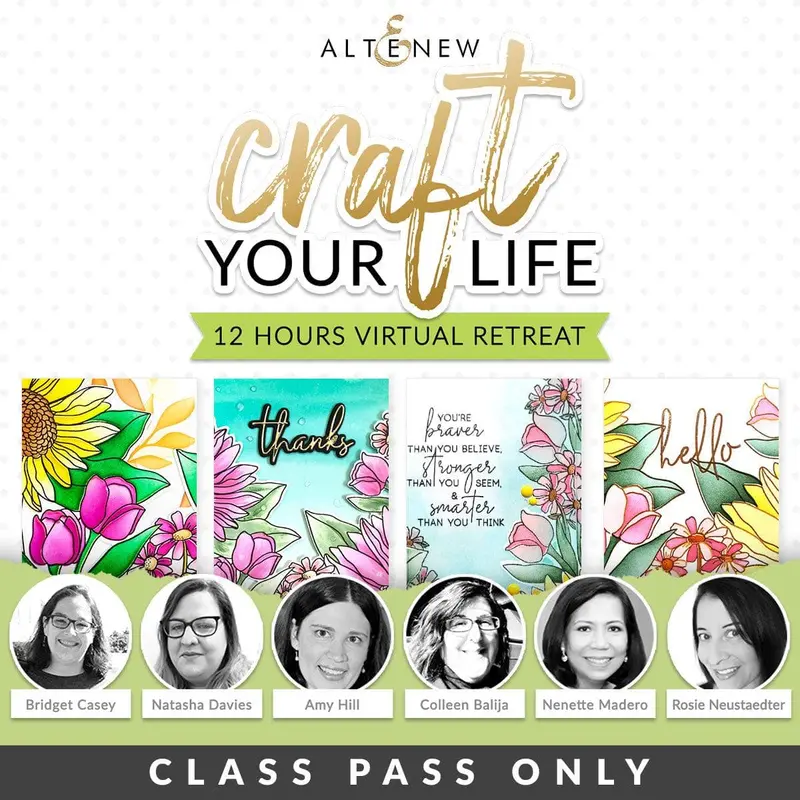 Summer 2021 Craft Your Life Virtual Retreat (Class Pass Required) 1