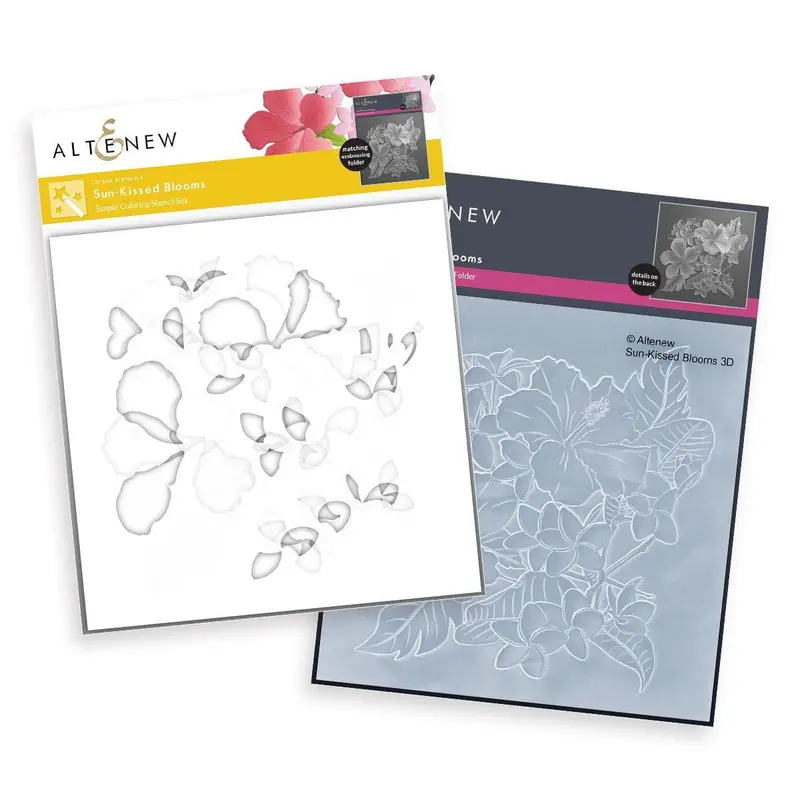 Sun-Dappled Floral Stamp Set 1