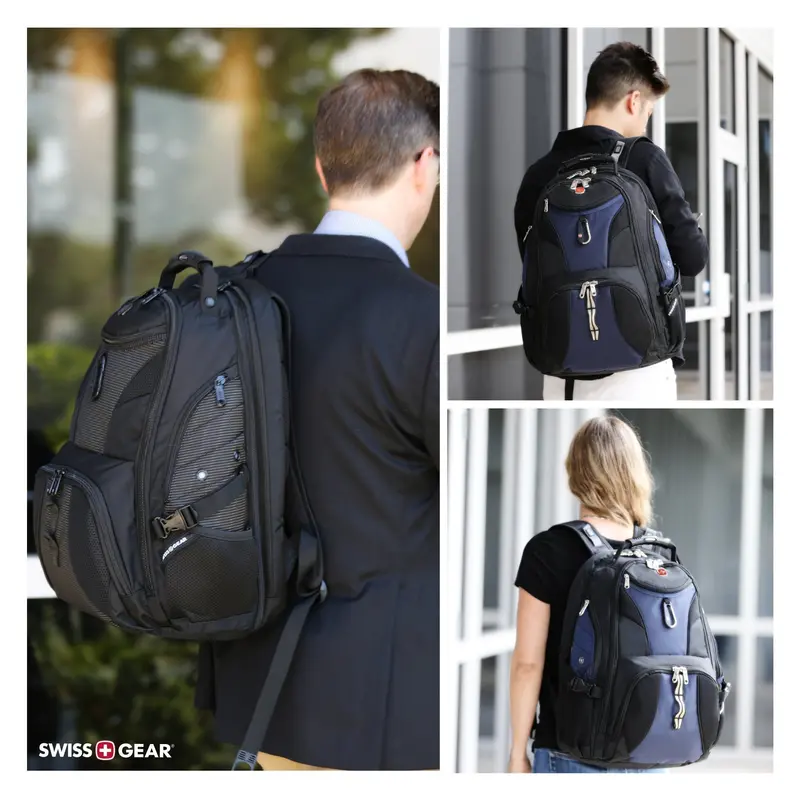Swissgear 1900 Scansmart Tsa Laptop Backpack – 19-Inch Carry-On Size, Padded Tech Organizer 1