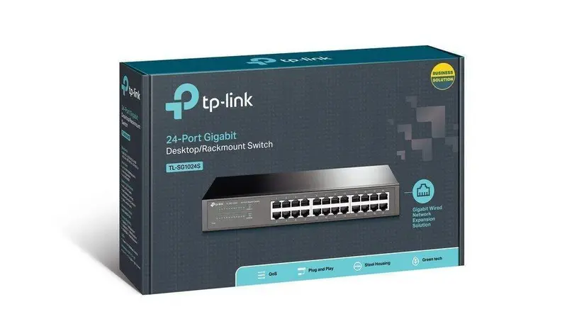 Tp-Link Tl-Sg1024S 24-Port Gigabit Desktop/Rackmount Switch 1