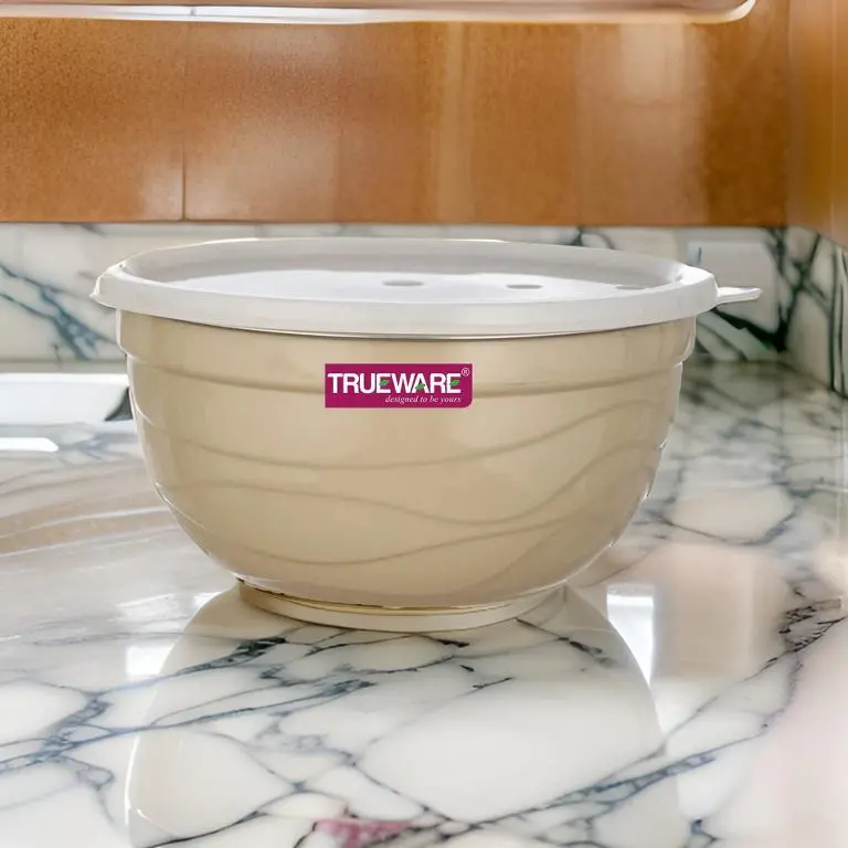 Trueware Am2418 Ultimate Microwave-Safe Serving Bowl – Compact 1000Ml Hybrid Construction 1