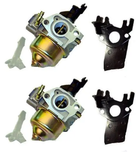 Twin Carburetor Set With Insulators For Honda Gx340/Gx390 (11Hp & 13Hp) 1