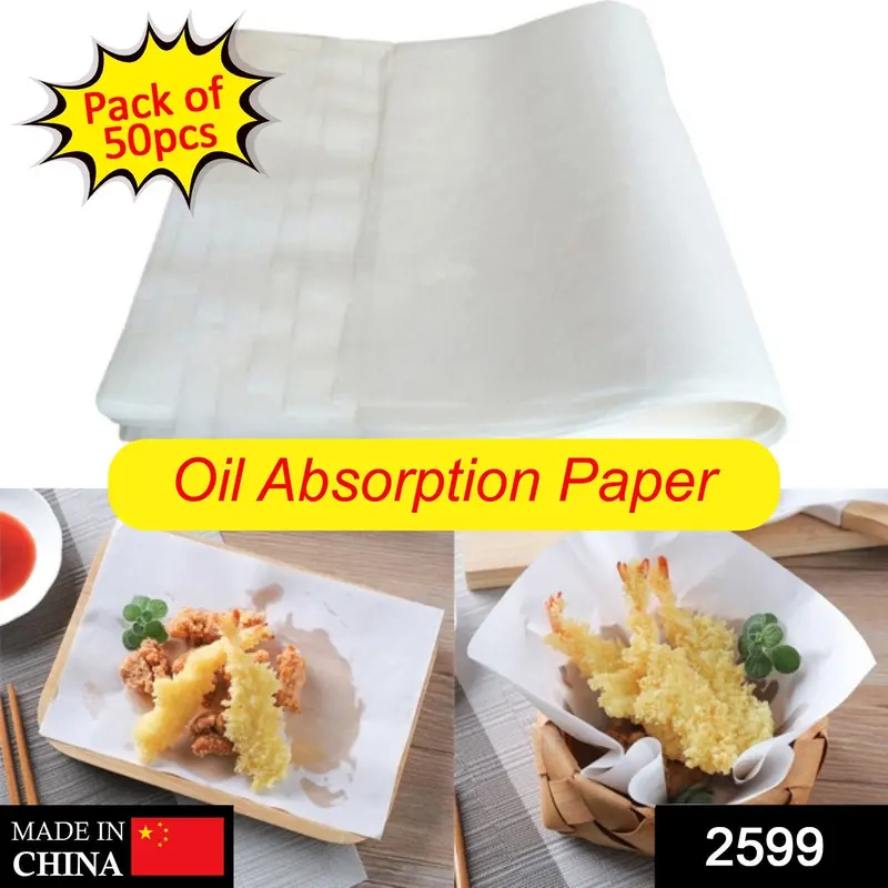 Ultra-Thin Oil-Absorbing Sheets – Grease-Removing Kitchen Paper For Cooking 1