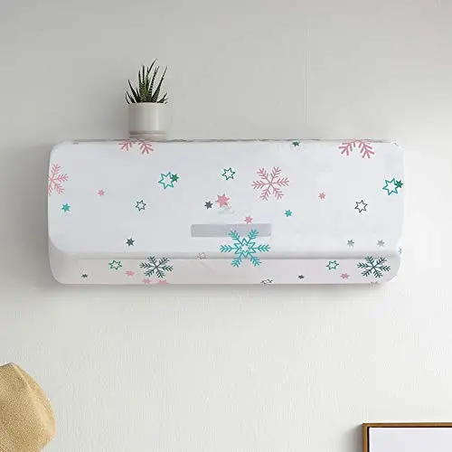 Universal Split Ac Cover For 1.5–2 Ton Units – Decorative Multi-Color Design 1
