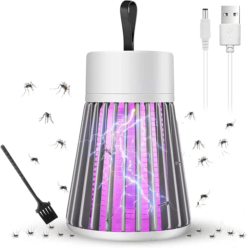 Usb-Powered Electric Mosquito Killer Lamp With Safety Grid – Indoor Insect Control Light 1