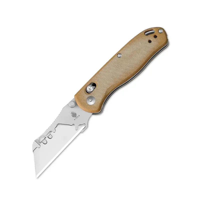 Uti Bear 2 – Quick-Release Utility Tool With Brown Micarta Handle 1