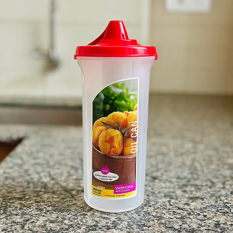 Varmora 650Ml Fda-Certified Oil Dispenser With Hygienic Bpa-Free Spout 1