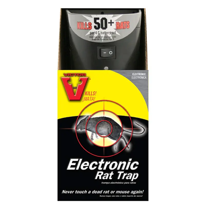 Victor M240-3A Single-Unit Electronic Rat Trap – Compact, Reusable Rodent Eliminator 1