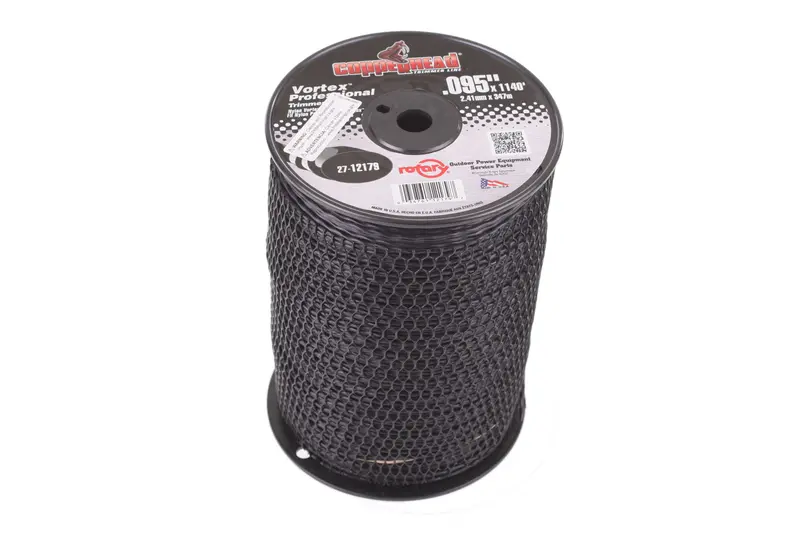 Vortex .095-Inch Light-Duty Trimmer Line – Black Spool For Precision Edging 1