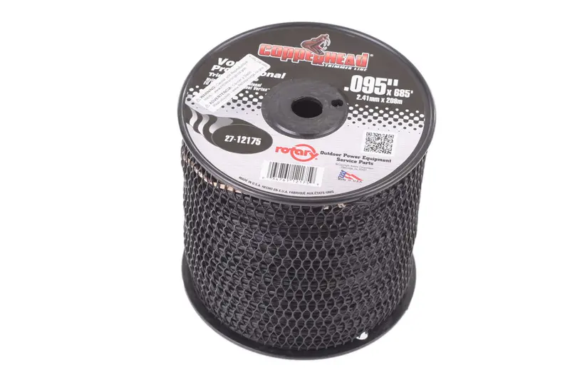 Vortex .095-Inch Medium-Duty Trimmer Line – Black Spool For Balanced Performance 1
