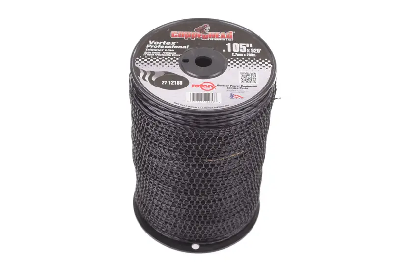 Vortex .105-Inch Trimmer Line – Black Commercial-Grade Spool 1