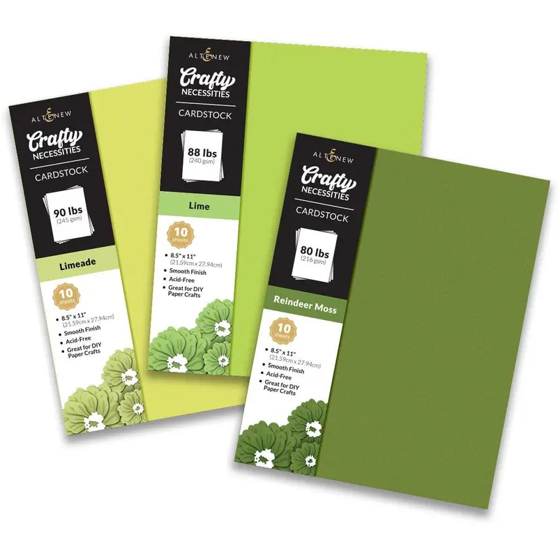 Whispering Woodland Cardstock Collection – Earthy Tones Bundle 1