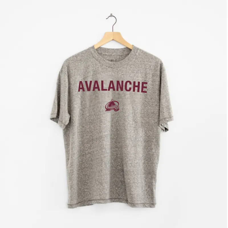 Women'S Colorado Avalanche Line Change Oversized Relaxed Fit T-Shirt 1