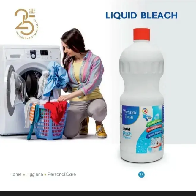 Wonder Fresh Liquid Bleach – Fabric Brightening & Sanitizing Cleaner (500Ml) 1