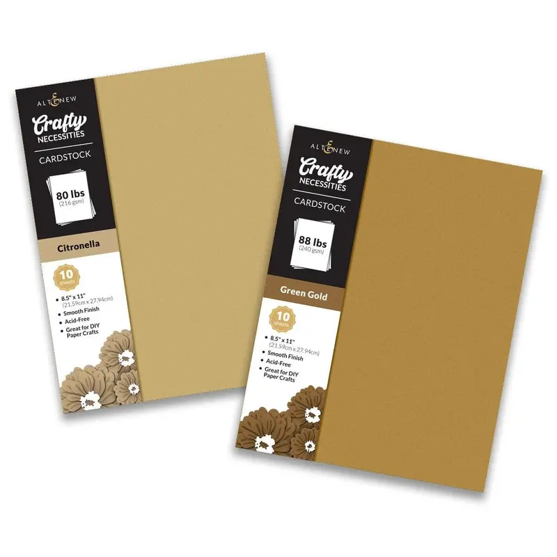 Wood Warbler Cardstock Bundle – Curated Nature-Inspired Colors 1